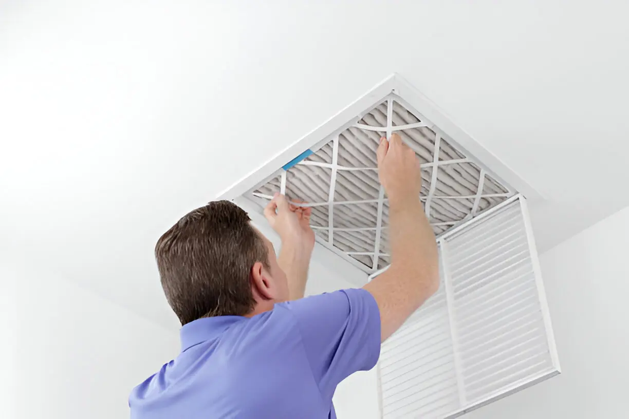 Professional technician performing Duct Cleaning Near Me for healthier indoor air